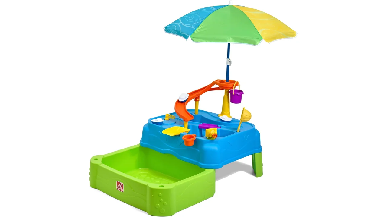 Step2 Waterpark Wonders Two Tier Water Table: Detailed 7 featured 32
