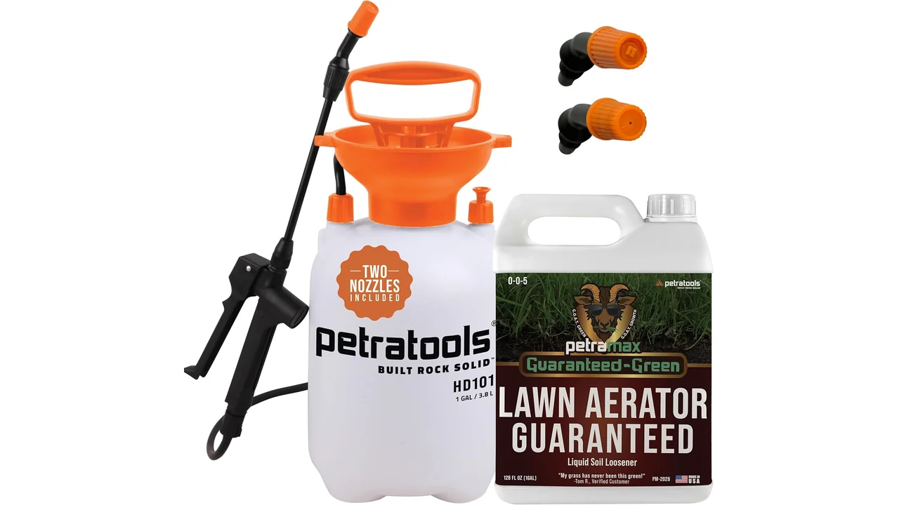 PETRAMAX Liquid Lawn Aerator 0-0-5 & 1 Gallon – Expert