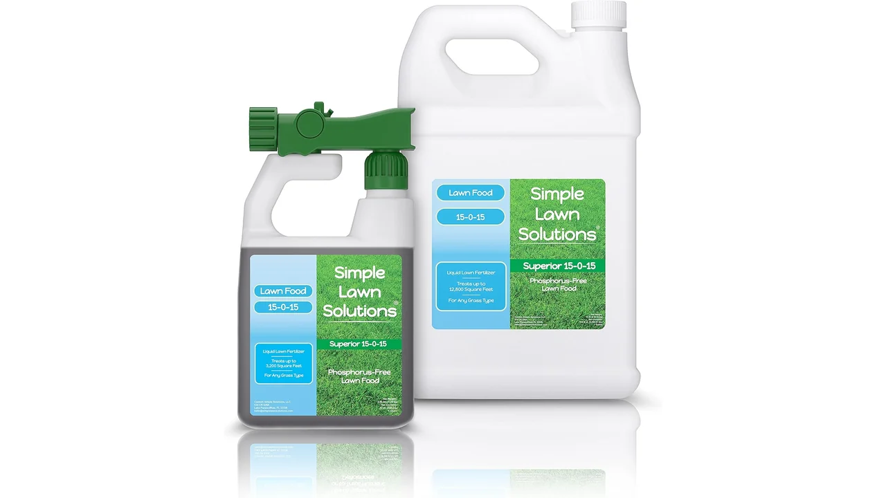 Simple Lawn Solutions 15-0-15 32oz/1gal Bundle – In-Depth