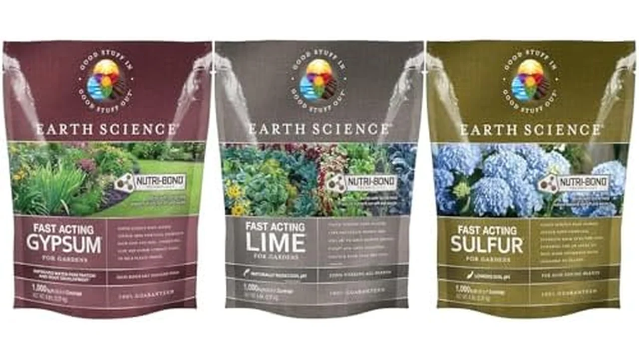 Earth Science Fast Acting Lime, Sulfur & Gypsum – Honest