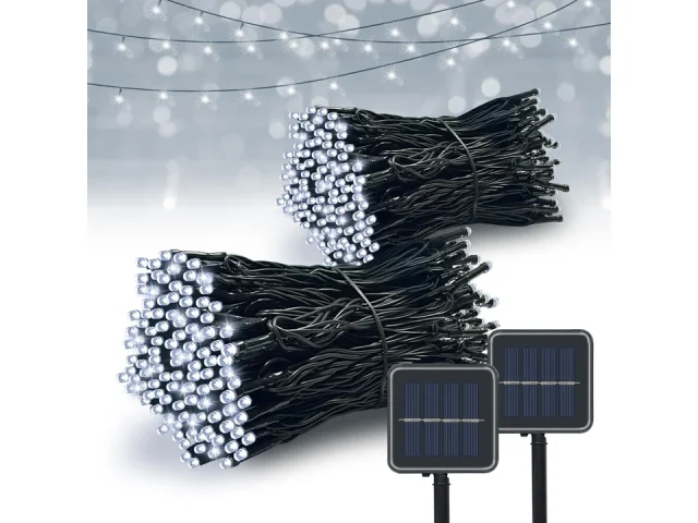 Solar String Lights Outdoor, 2 Pack 79FT 200 LED – Honest