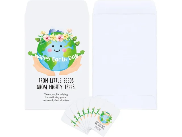 FYSUIMU 200 Pcs Earth Day Seeds Packets Cute – Honest Review