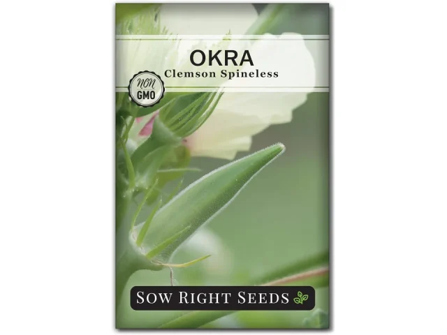 Sow Right Seeds – Clemson Spineless Okra Seed – Is It Worth