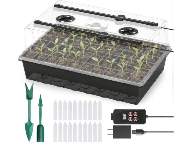 Self-Watering Seed Starter Tray Grow Light – In-Depth Review