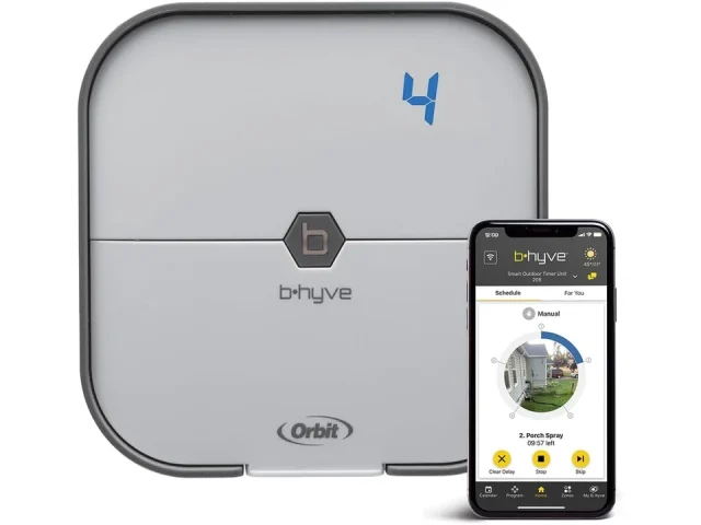 Orbit 57915 B-hyve 4-Zone Smart Sprinkler Controller