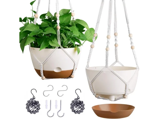 Set of 2-10 Inch Hanging Planters – Expert Review