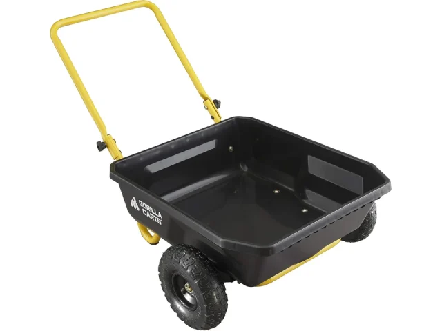 Gorilla Carts GCR-4 Poly Dump Cart: Honest Review