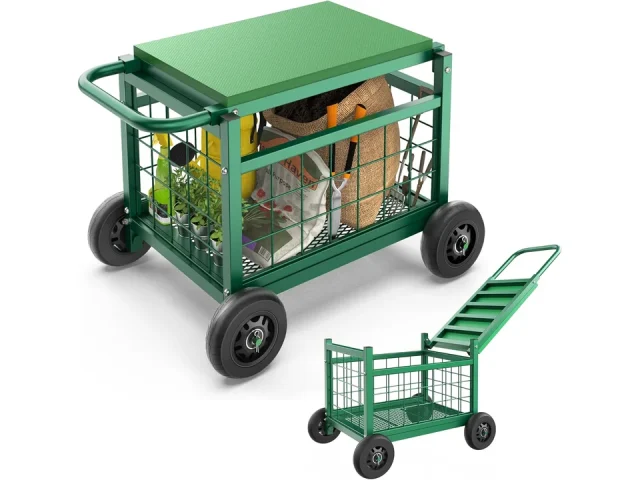 FLINTER Rolling Garden Work Seat: Honest Review