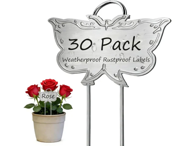 Metal Plant Labels 11in Tall 30 Pack Silver – Honest Review
