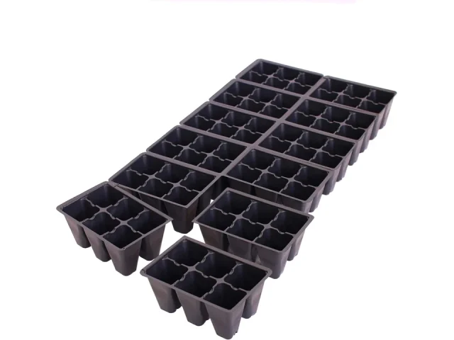 Handy Pantry Black Plastic Garden Tray Inserts 10