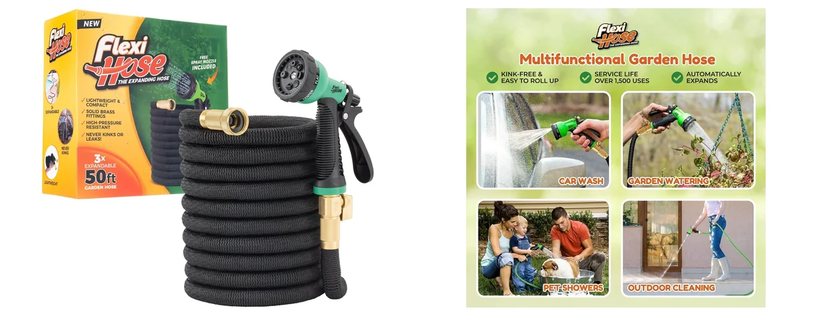 Flexi Hose Expandable Garden Hose