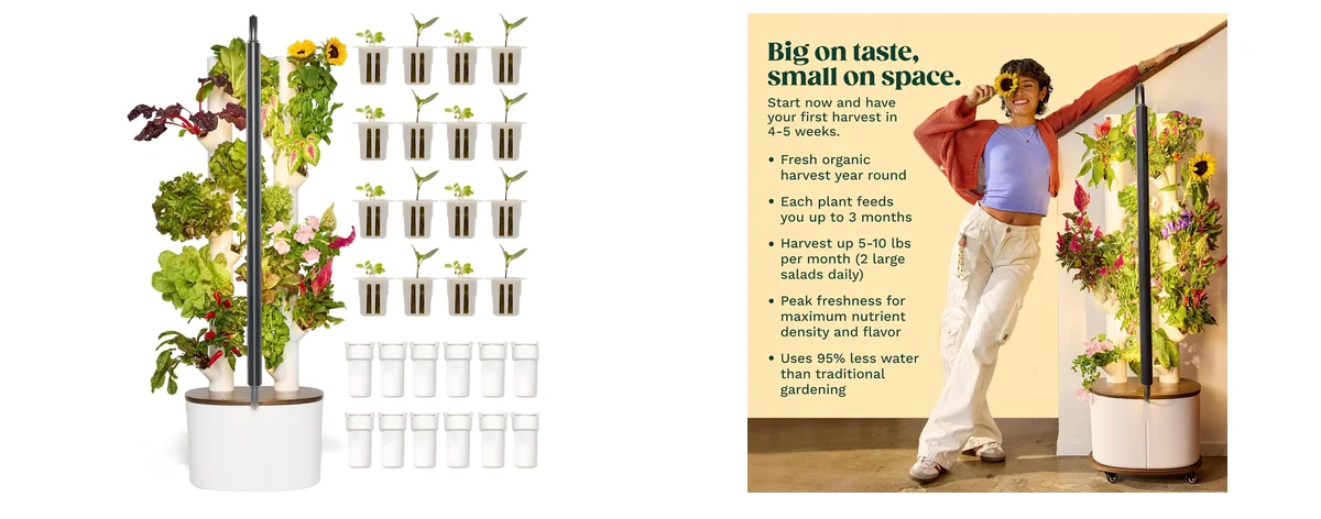 GARDYN Studio 1 Vertical Hydroponics Growing System