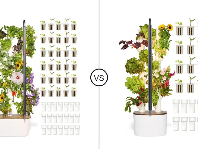 GARDYN Home 4 Vertical vs GARDYN Studio 1 Vertical: Hydroponics