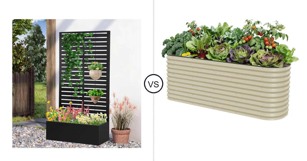 Comparison of Metal Garden and 32" Modern