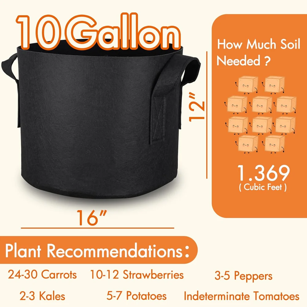 Gardzen Grow Pots