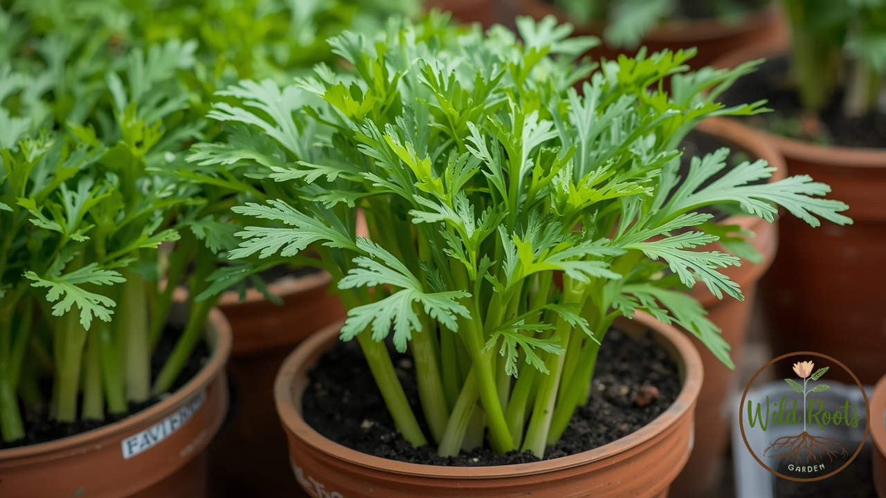 Growing Celery In Pots From Seed Outdoors