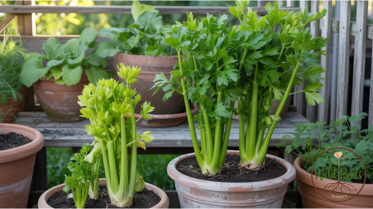 Growing Celery In Pots Outdoors