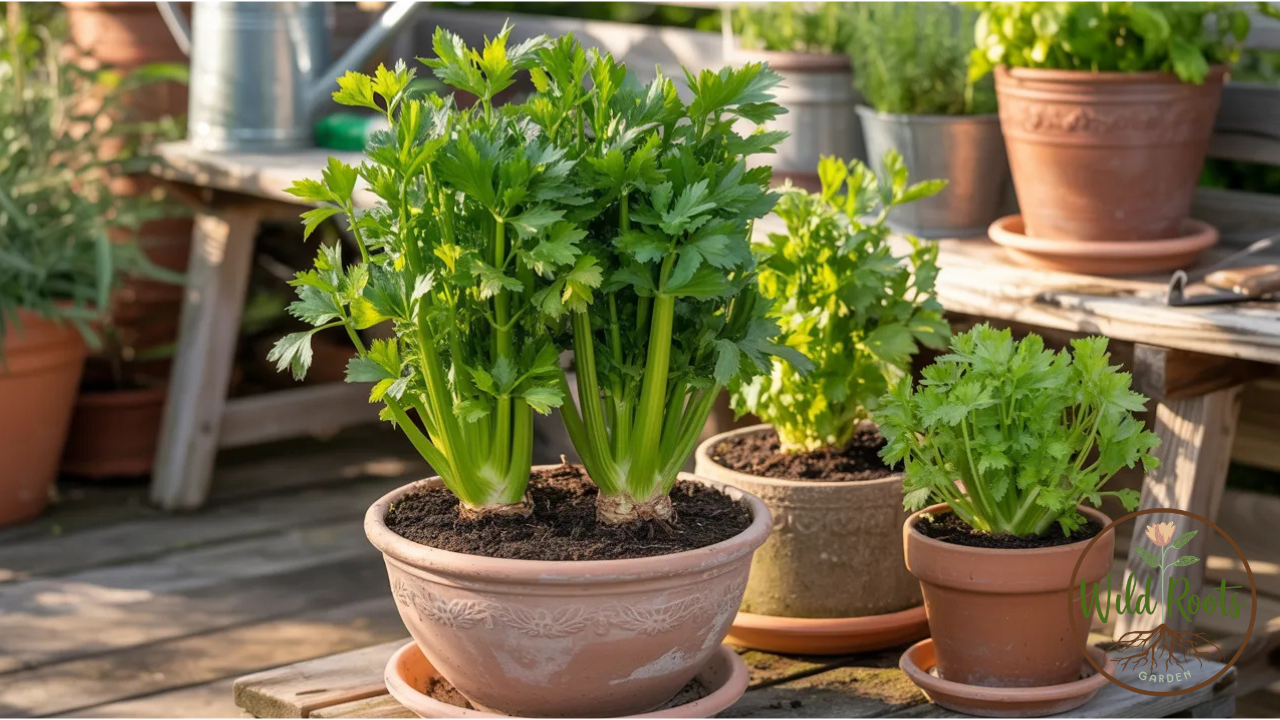 Growing Celery In Pots Outdoors