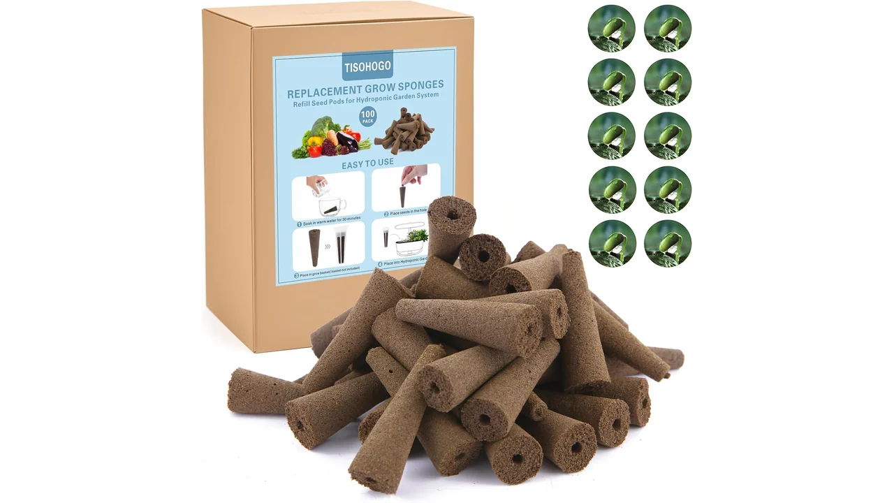 100 Pack Grow Sponges, Seed Pods Replacement – Pros & Cons