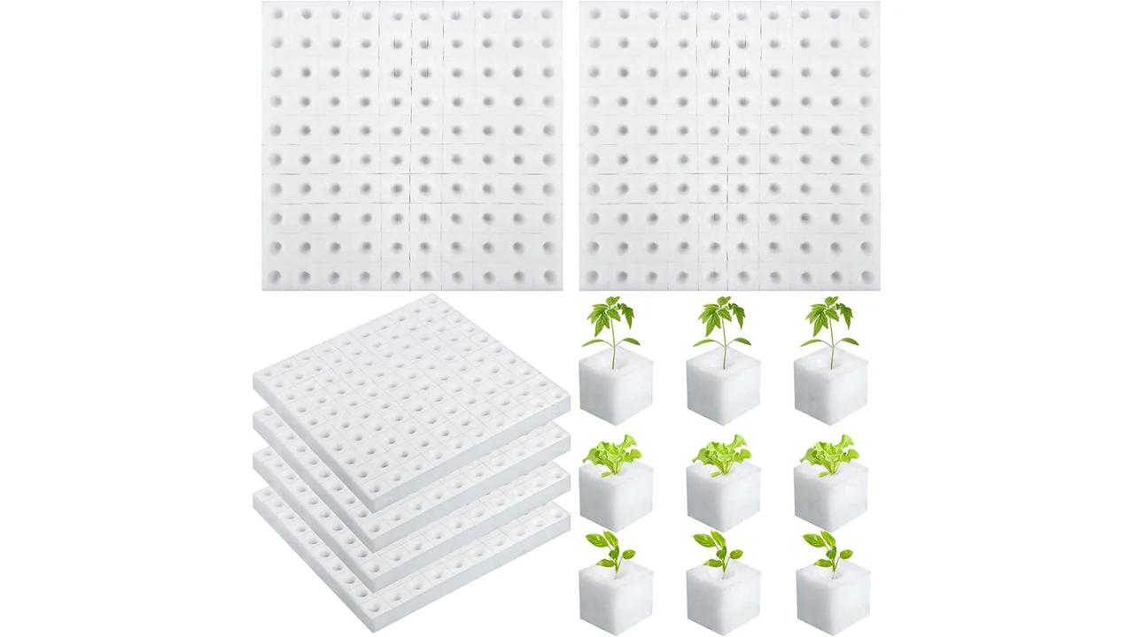 600 Pcs Hydroponic Sponges Planting Gardening Tool 6 featured 1183