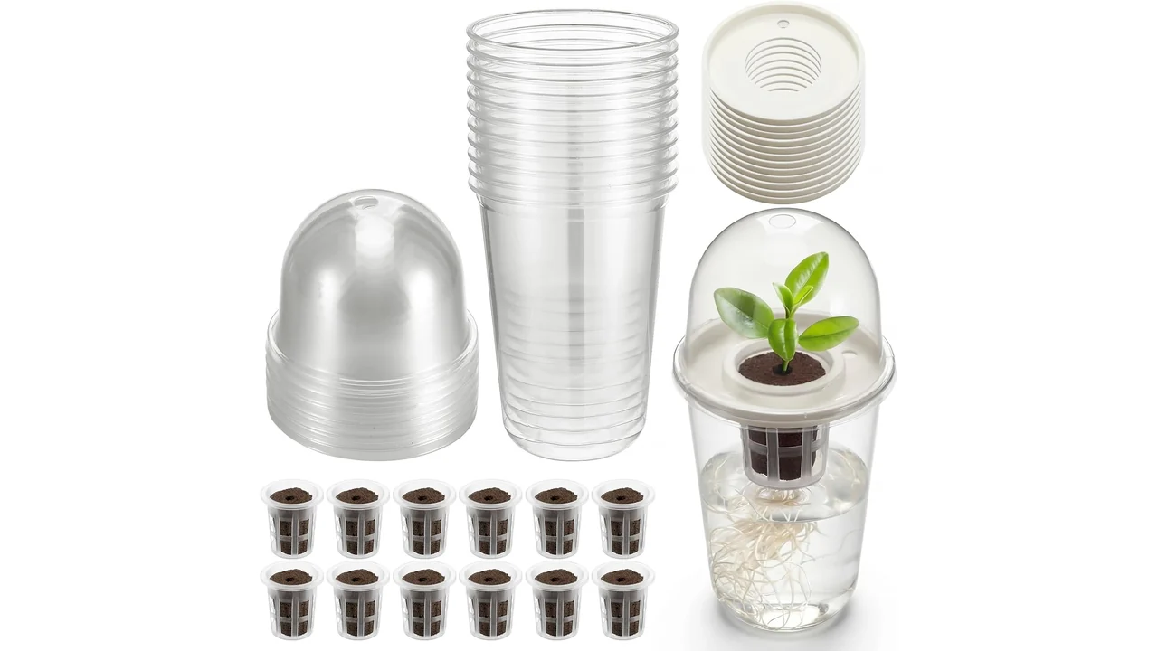 12 Pack 3.54 in Clear Hydroponic Nursery – Pros & Cons