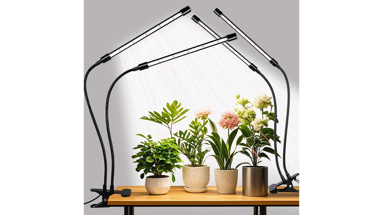 Grow Lights Upgrade 168 LEDs Clip Plant Lights: Detailed