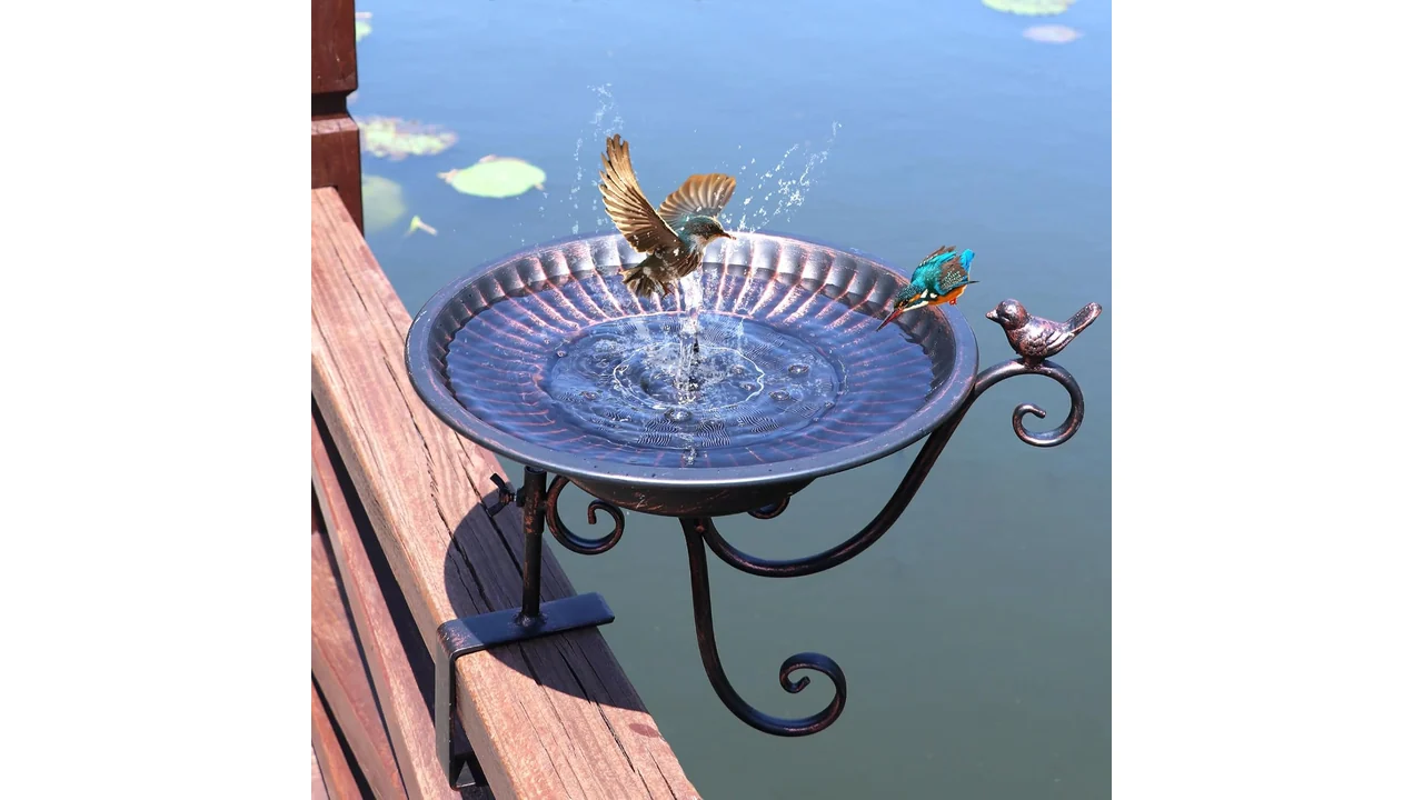HLQMFHT Solar Bird Bath: Honest Review