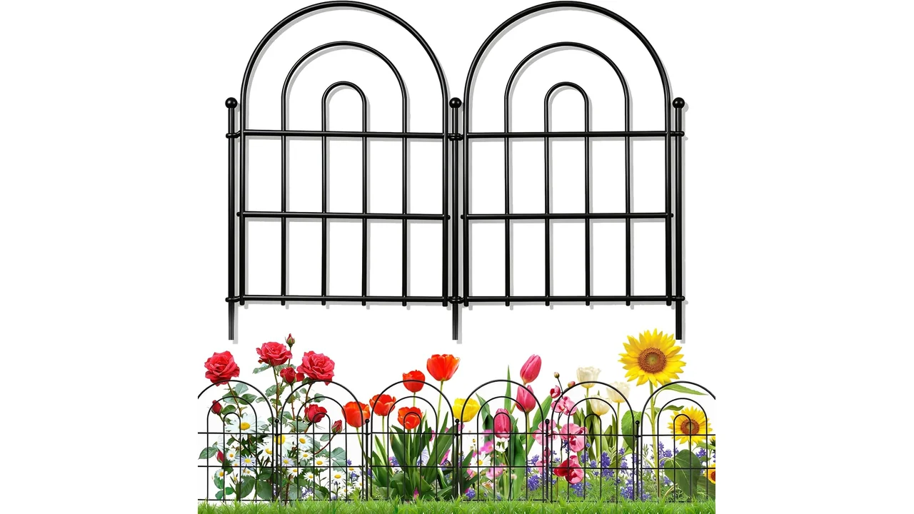18 Pack Decorative Garden Fence Animal Barrier: Honest