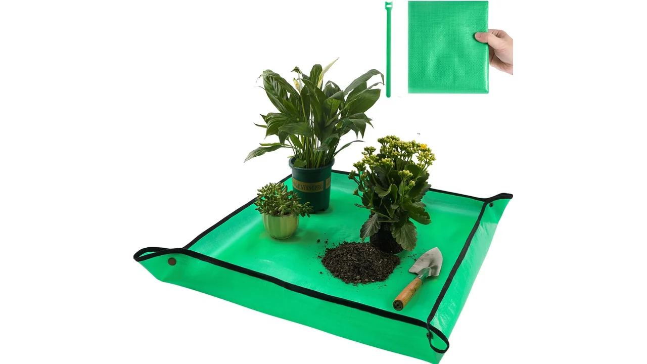 Repotting Mat Indoor Plant Transplanting Control Mess 4 featured 586