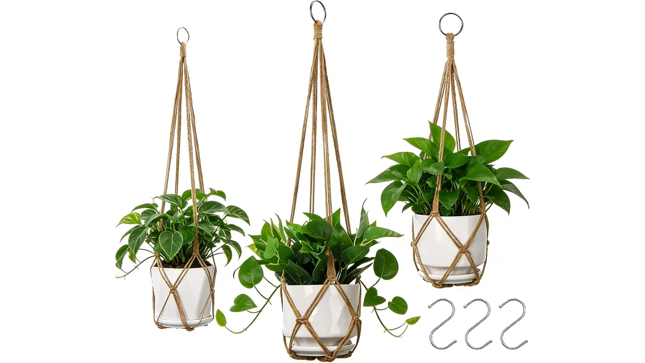 YIBOT 3 Pack Macrame Plant Hanger Rope - In-Depth Review 5 featured 587