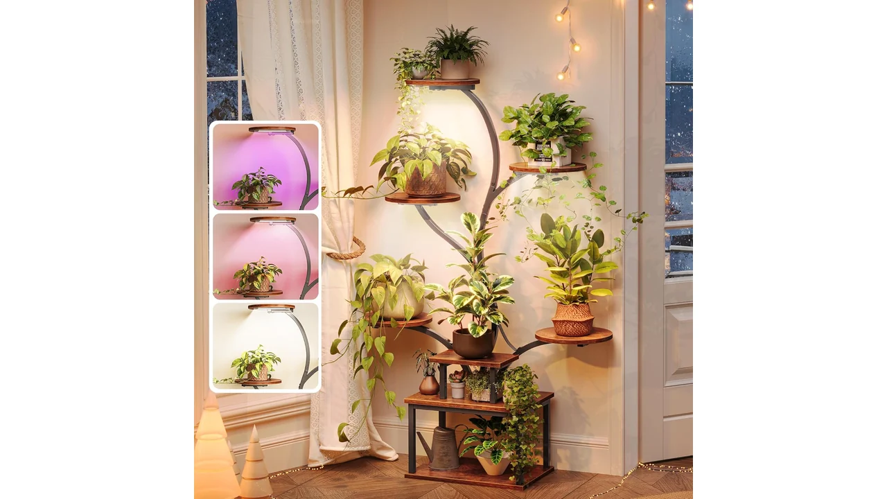PRAISUN 51 Inch Plant Stand Grow Lights, 8 - Detailed Review 13 featured 591