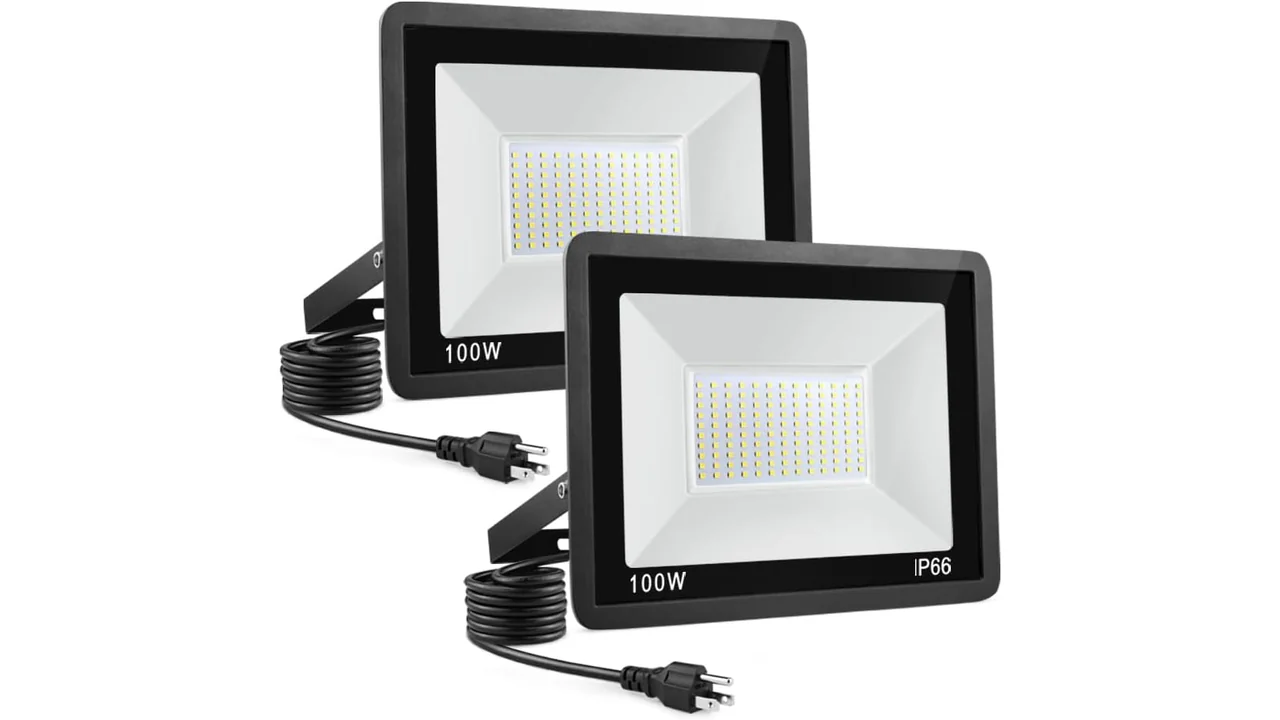 100W LED Flood Light Outdoor, 2Pack - Is It Worth the Money? 23 featured 95