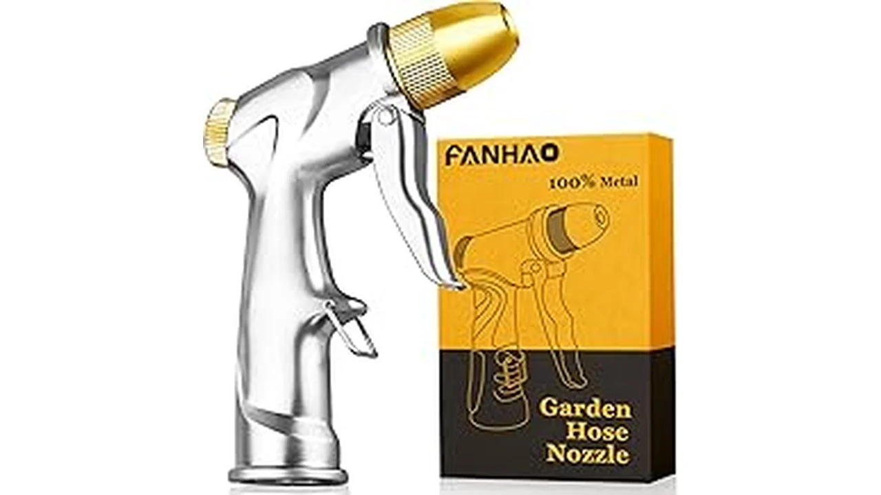 The image shows a collection of powerful spray nozzles, perfect for the most popular high pressure hose cleaning tasks.