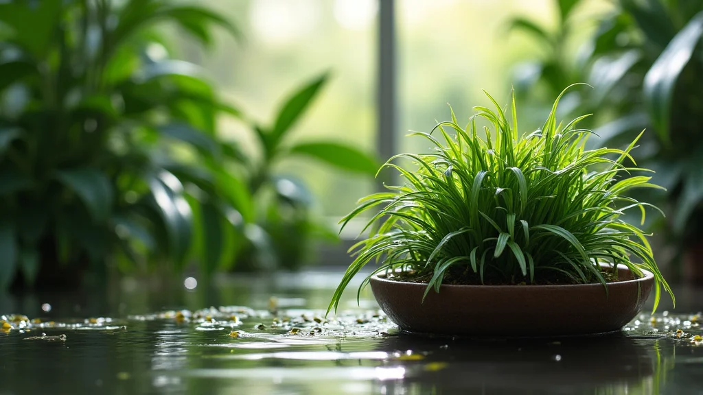 The image shows lush indoor water plants thriving, perfect for Florida homes.
