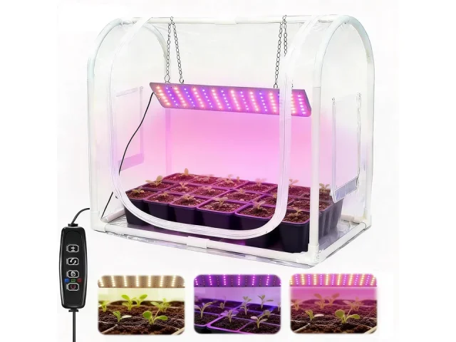 Mini Greenhouse Grow Light INDOOR OUTDOOR, Metal Fram