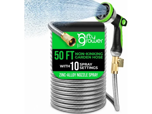 50 FT Garden Hose Stainless Steel Heavy – In-Depth Review