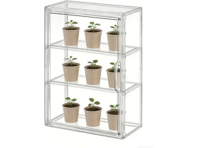 Mini Greenhouse Indoor, Clear Stackable Green House