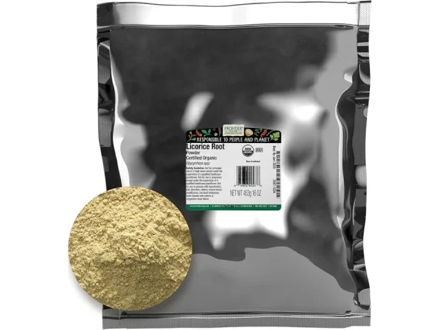 Frontier Bulk Licorice Root Powder, Organic, 16 Ounce