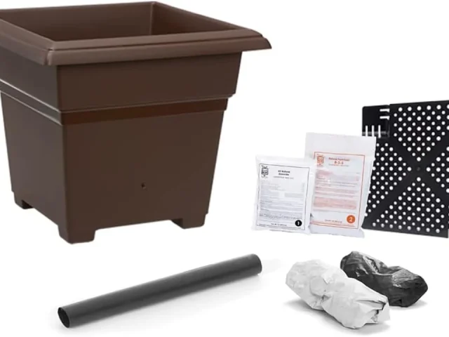 EarthBox Root & Veg Garden Kit, Organic, Chocolate – Honest