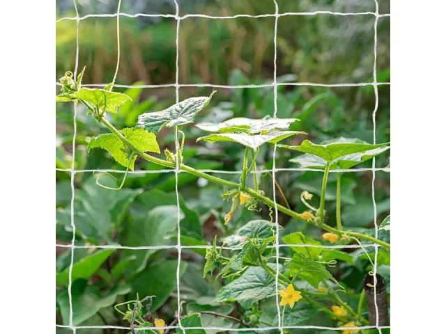 Tcamp Heavy-Duty Polyester Garden Trellis Netting Plant