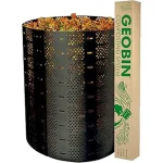 The image shows a variety of popular outdoor compost bins ideal for beginners in Florida.