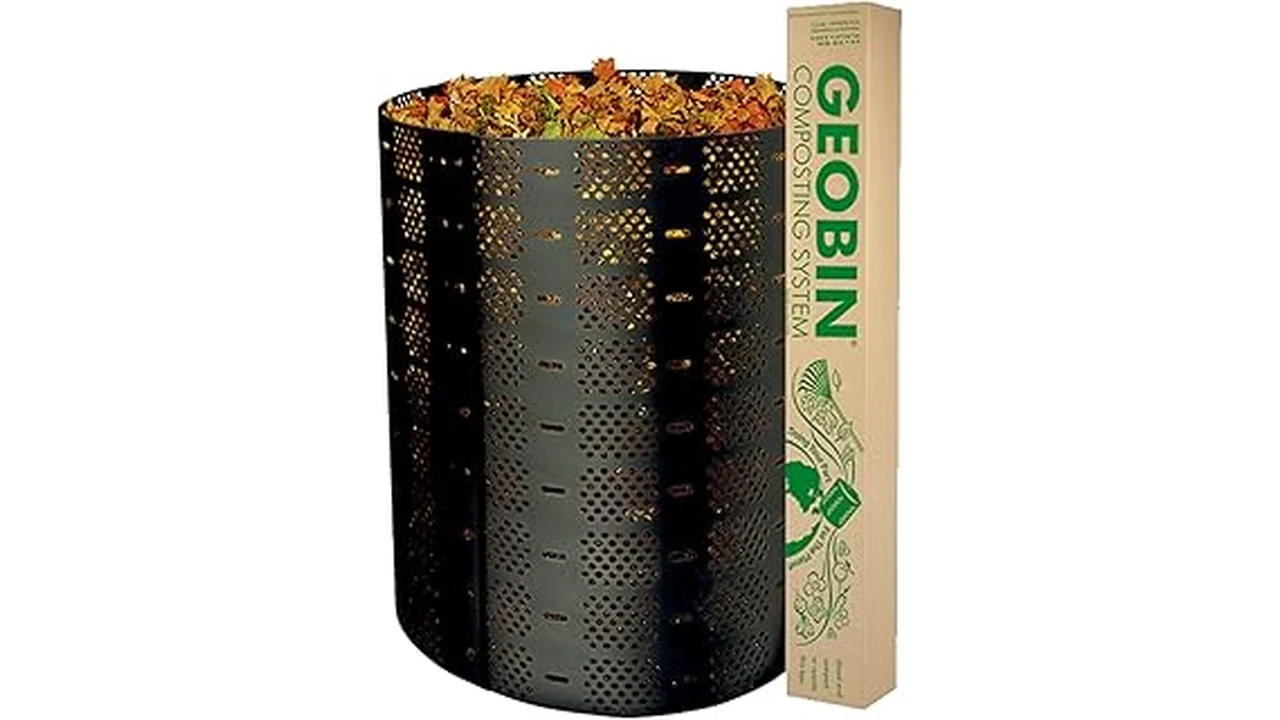 The image shows a variety of popular outdoor compost bins ideal for beginners in Florida.