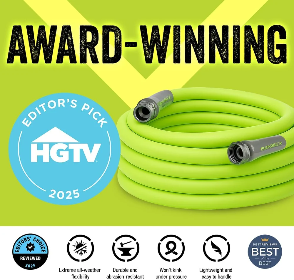 Flexzilla Garden Hose vs Giraffe Tools Hybrid Review 8 Flexzilla Garden Hose 5/8 in. x 50