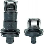 The image shows a close-up of the top 2 best media for hydroponic drain to waste systems.