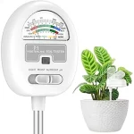 The image shows lush green plants being watered in a hydroponic setup, illustrating a general feeding schedule for soil.