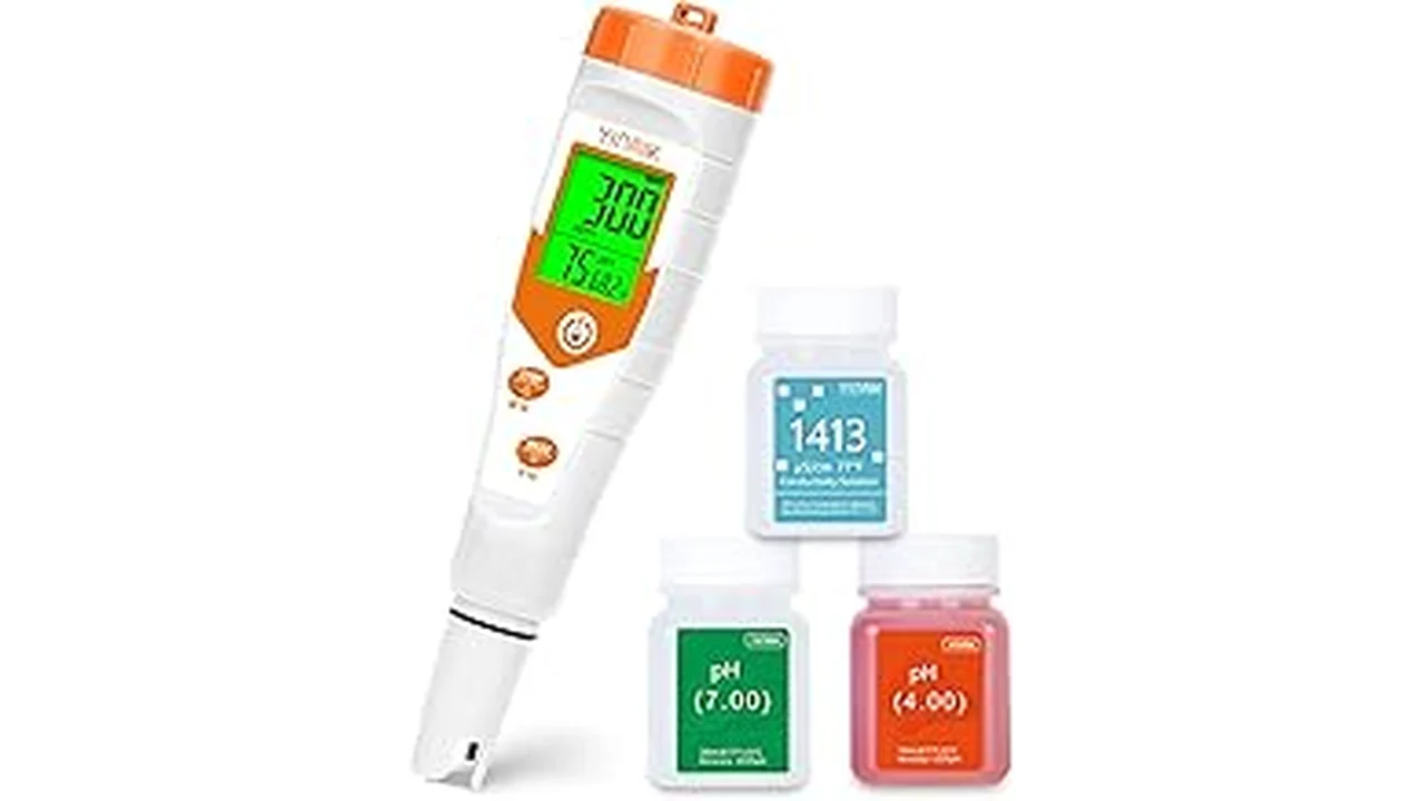 The image shows a chart of the Top 5 Best TDS levels for hydroponics suitable for all garden plants.