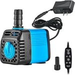The image shows a submersible water pump suitable for hydroponic systems, a top choice for undercurrent setups.