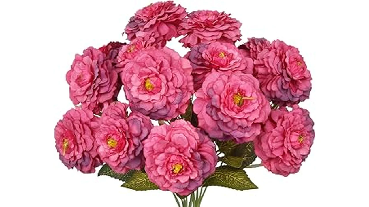 Best 10 Artificial Flowers Outdoors Zinnias