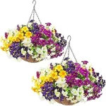 Best 10 Artificial Flowers Outdoor Hanging Baskets