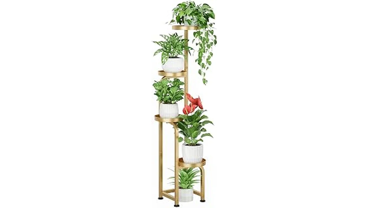 Best 10 Metal Indoor Plant Stand With Elegant Gold Finish